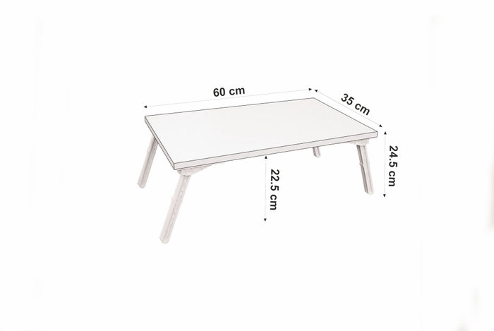 Hanah Home Gusto Cats - Atlantic Escritorio de pie para portátil